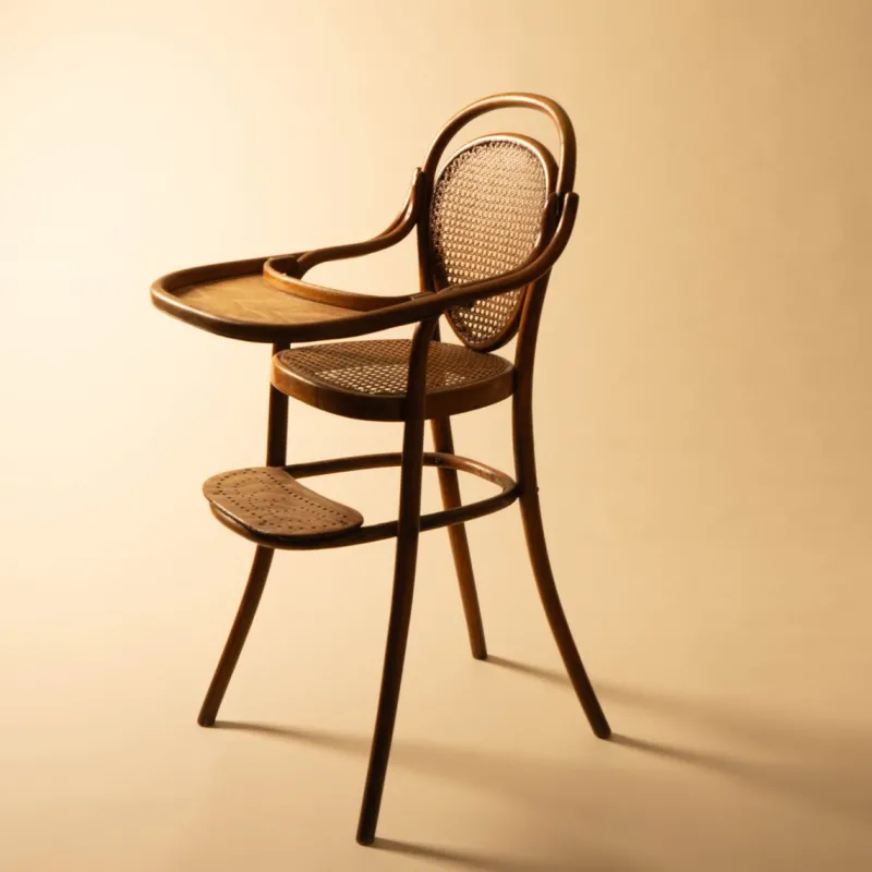 Hot Pamono Children's Dining Chair from Gebrüder Thonet, 1890s