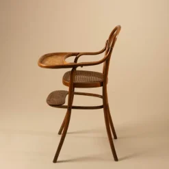 Hot Pamono Children's Dining Chair from Gebrüder Thonet, 1890s