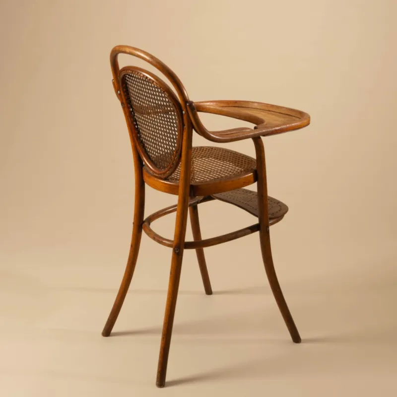 Hot Pamono Children's Dining Chair from Gebrüder Thonet, 1890s