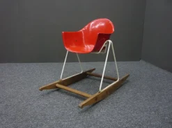Pamono Children's Rocking Chair by Walter Papst for Wilkhahn, 1950s