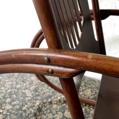 Pamono Children's Rocking Chair from Jacob & Josef Kohn, Austria, Early 1900s><noscript><img width=