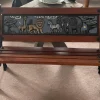 Outlet Pamono Childrens Safari Animals Themed Hand Painted Cast Iron & Mahogany Garden Bench