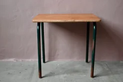 Hot Pamono Children's School Desks, France, 1950s, Set of 2