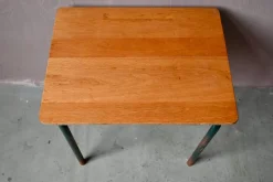 Hot Pamono Children's School Desks, France, 1950s, Set of 2