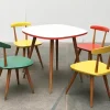 Pamono Children's Table & Chairs Set by Karla Drabsch for Kleid & Raum, 1950s, Set of 5