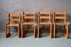 Pamono Children's Table and Activity Chairs, 1960s, Set of 5> Children's Tables