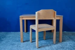 Outlet Pamono Children's Table and Chair, Set of 2