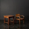 Online Pamono Childrens Table and Chair Set in Beech and Pine, 1960s, Set of 2