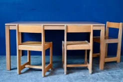 Online Pamono Children's Table and Chairs, 1960s, Set of 4