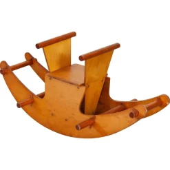 Pamono Children's Wooden Rocking Horse> Children's Chairs