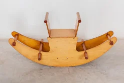 Pamono Children's Wooden Rocking Horse><noscript><img width=
