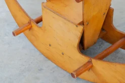 Pamono Children's Wooden Rocking Horse><noscript><img width=