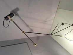 Hot Pamono Chilum Floor Lamp in Brass and Iron by William Pianta for Nahoor, 2010s