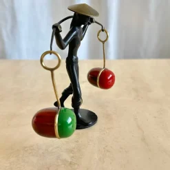 Pamono Chinese Figurine Salt and Pepper Shake by Richard Rohac, Austria, 1950s><noscript><img width=