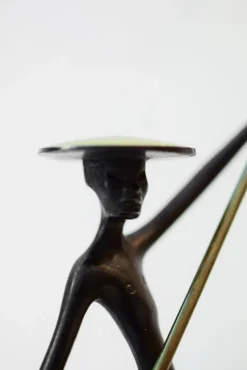 Pamono Chinese Figurine Salt and Pepper Holder by Richard Rohac, 1950s