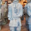 Pamono Chinese Terracotta General Warrior Soldier Statue> Garden Accessories