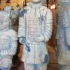 Pamono Chinese Terracotta General Warrior Soldier Big Statue> Garden Accessories