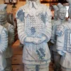 Pamono Chinese Terracotta Officer Warrior Soldier Big Statue> Garden Accessories