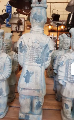 Pamono Chinese Terracotta Officer Warrior Soldier Big Statue><noscript><img width=