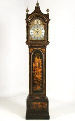 Pamono Chinoiserie Longcase Clock, 1750s> Clocks