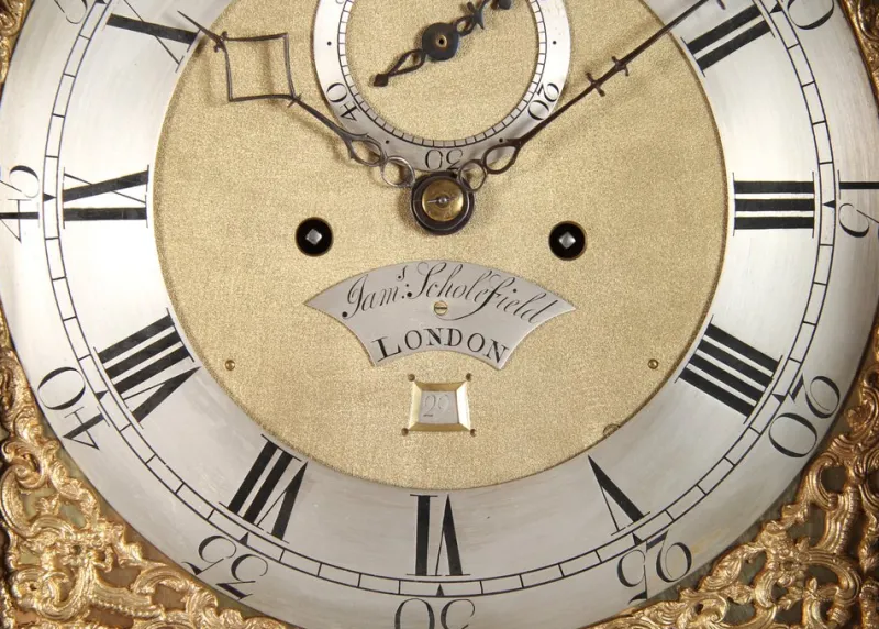 Pamono Chinoiserie Longcase Clock, 1750s> Clocks