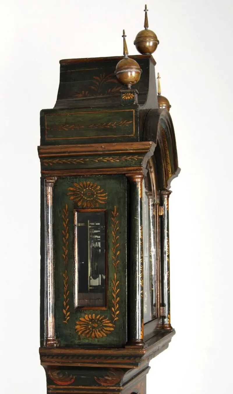 Pamono Chinoiserie Longcase Clock, 1750s> Clocks
