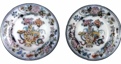 Clearance Pamono Chinoserie Style Noma Pattern Plates from Ridgway, 1835, Set of 2