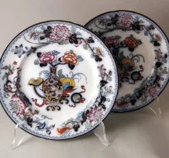 Clearance Pamono Chinoserie Style Noma Pattern Plates from Ridgway, 1835, Set of 2