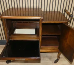 Online Pamono Chippendale Style Bar Cart, 1960s