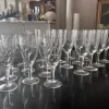 Pamono Chiseled Glasses, 1950s, Set of 20> Glassware