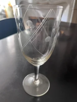 Pamono Chiseled Glasses, 1950s, Set of 20><noscript><img width=
