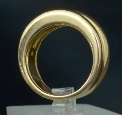 Discount Pamono Chopard Strada Gold Ring with Diamonds, 2000s