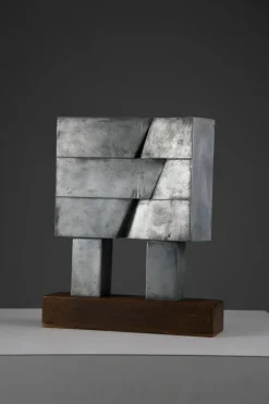 Pamono Chris Verbeek, Broken I, 1977, Zinc and Wood