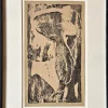 Sale Pamono Christian Rohlfs, Kobold, 1922, Hand-Signed, Certificate of Authenticity