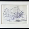 Discount Pamono Christian Rohlfs, Lago Maggiore, Drawing, Certificate of Authenticity