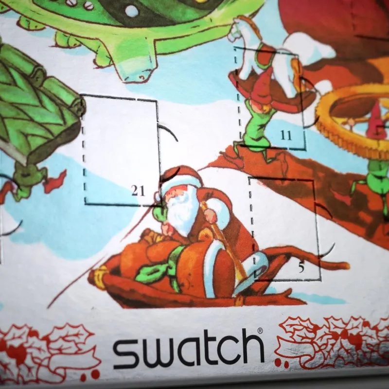 Best Pamono Christmas Greetings Special Edition Advent Calendar from Swatch