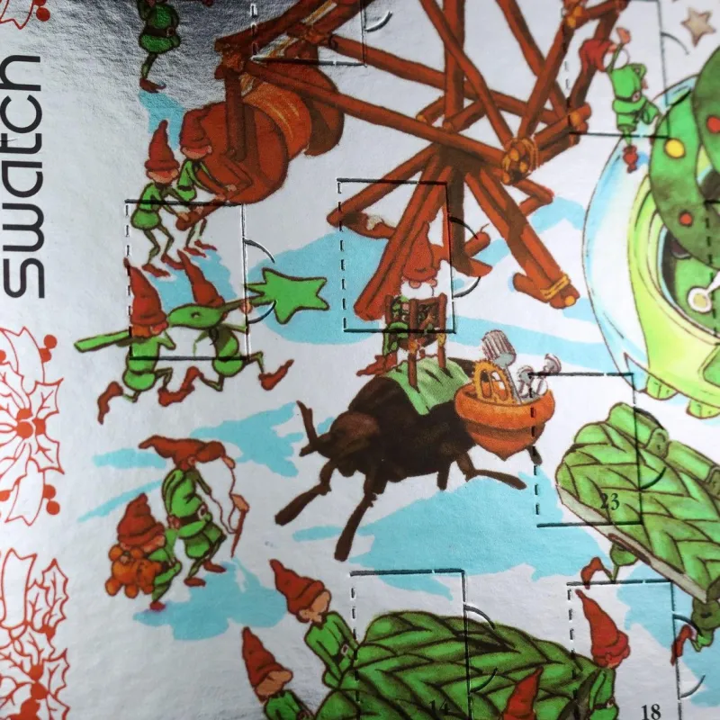 Best Pamono Christmas Greetings Special Edition Advent Calendar from Swatch