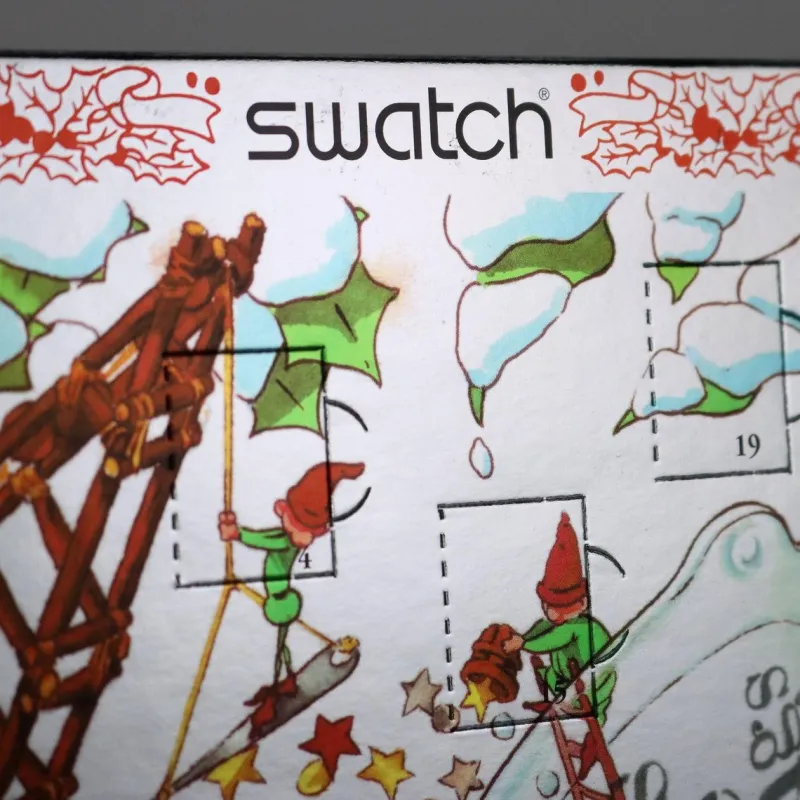 Best Pamono Christmas Greetings Special Edition Advent Calendar from Swatch