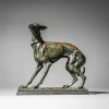 Pamono Christophe Fratin, Greyhound, 1800s, Bronze> Sculpture