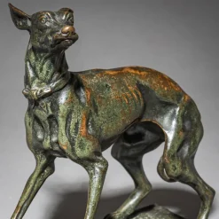 Pamono Christophe Fratin, Greyhound, 1800s, Bronze><noscript><img width=