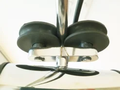 Pamono Chrome Plated Metal Molla Floor to Ceiling Lamp from Lumenform, 1970s><noscript><img width=