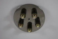 Pamono Chrome Wall Lamp from Cosack, 1970s><noscript><img width=