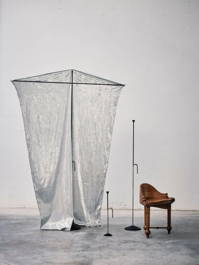 Pamono Chromed Baton Paravant by Ronan Bouroullec for BD Barcelona> Decorative Objects