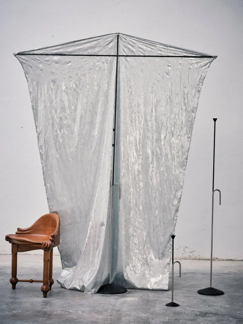 Pamono Chromed Baton Paravant by Ronan Bouroullec for BD Barcelona> Decorative Objects