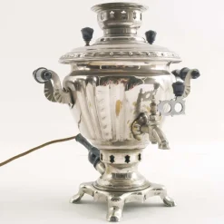 Pamono Chrome-Plated Brass Samovar from 3WB, 1969> Bottles, Carafes & Jugs