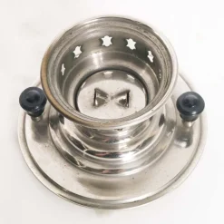 Pamono Chrome-Plated Brass Samovar from 3WB, 1969><noscript><img width=