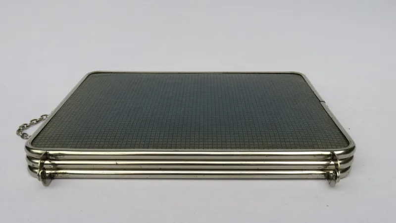 Pamono Chrome-Plated Triptych 3-Part Mirror, France, 1940s> Mirrors