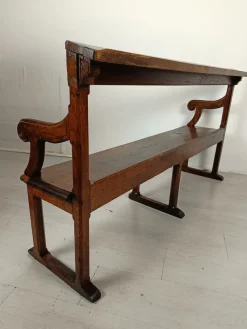 Pamono Church Benches in Oak><noscript><img width=