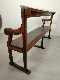 Pamono Church Benches in Oak><noscript><img width=