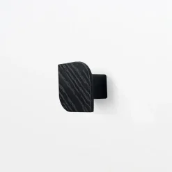Outlet Pamono Cielo Wall Hooks in Black by Woodendot, Set of 3